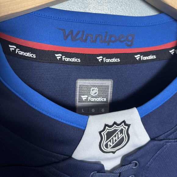 Fanatics Men’s Winnipeg Jets Home Breakaway Jersey Kit Wheeler 26 Large - Picture 3 of 10